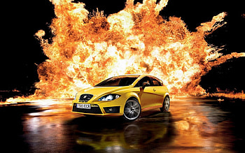 Transport, Auto, Fire, Suzuki HD wallpaper