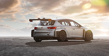 Cupra tcr, rear view, compact car HD wallpaper