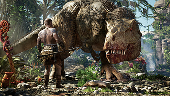 Vin Diesel Rex Pteranodon Brontosaurus Ark 2 HD wallpaper