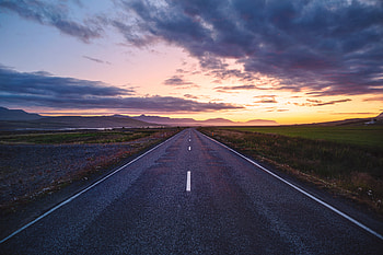 Nature, Road, Markup, Fog, Dahl, Distance HD wallpaper