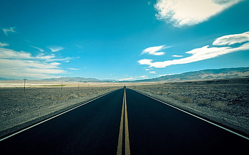 Empty road, Popular backgrounds, Top , Highway travels HD wallpaper