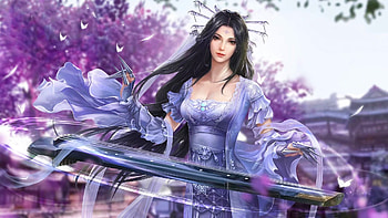 Fantasy Musician, digital, instrument, art, girl, fingers HD wallpaper