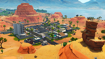 City, video game, Fortnite HD wallpaper