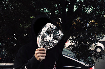 Miscellanea, Miscellaneous, Mask, Metal, Metallic, Human, Person, Anonymous HD wallpaper