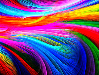 Fractal Shapes Colorful, fractal, abstract, shapes HD wallpaper