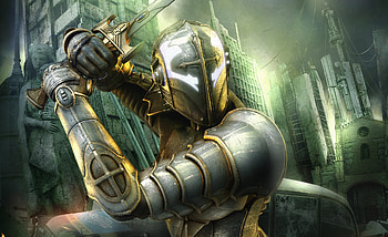 Knight, sword, fantasy, warrior HD wallpaper