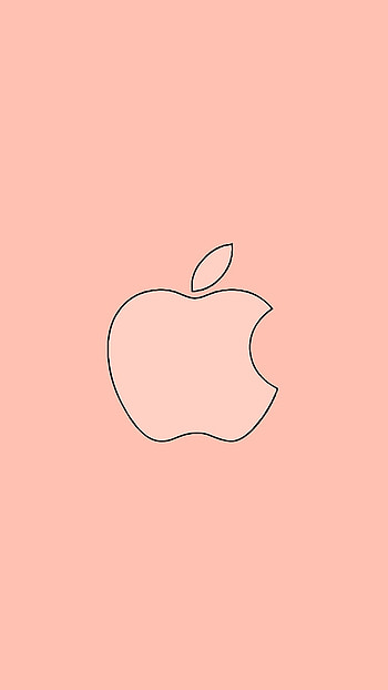 Apple logo Rose Gold HD phone wallpaper