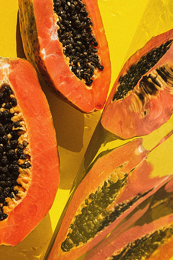 Food, Fruit, Ripe, Tropical, Exotic, Papaya, Papaia HD phone wallpaper