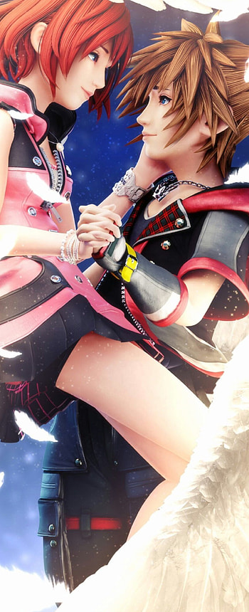 Kairi kingdom hearts anime, Heartwarming fan art, Emotional storyline, Kingdom hearts tribute HD phone wallpaper
