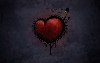 Background, Hearts HD wallpaper