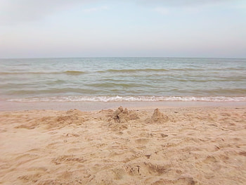 Landscape, Sea, Beach HD wallpaper