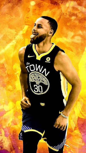 Curry, Creative Background HD phone wallpaper