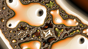 Trippy Psychedelic Fractal, trippy, psychedelic, aesthetic, Abstract, fractal HD wallpaper
