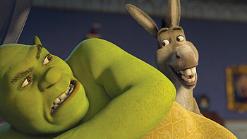 Shrek film, Animated comedy, Fairy tale parody, Memorable characters HD wallpaper