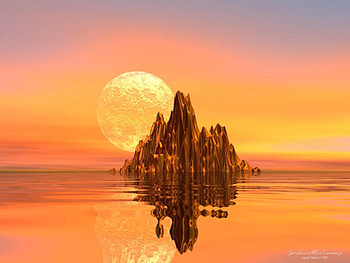 August Moon , august, moon HD wallpaper