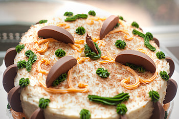 Food, Chocolate, Desert, Cake, Cream, Sweet HD wallpaper
