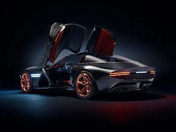 2018 Genesis Essentia concept, New York Auto show, car HD wallpaper