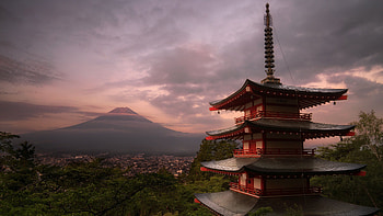 Asia, Japan chureito pagoda, Mt. Fuji, Asia HD wallpaper