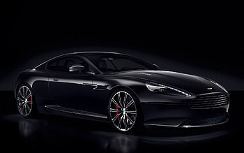 Aston Martin, Cars, Side View, Db9, Carbon Black HD wallpaper