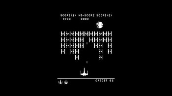 Black & White, Space Invaders, Humor, Video Game, Star Wars HD wallpaper