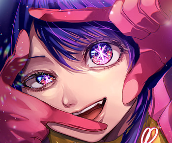 Hoshino Ai, Ai Hoshino, Anime, Oshi no Ko HD wallpaper