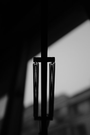 Dark, Bw, Chb, Mechanism, Spring, Springs HD phone wallpaper