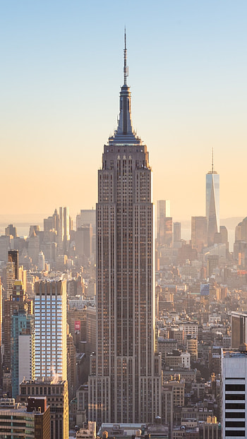 New York City buildings, Day sunlight, Sony Xperia HD phone wallpaper