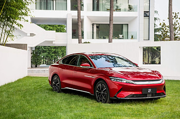 BYD, flagship Han EV, goes on sale, BYD USA HD wallpaper