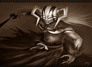 hollow ichigo, bleach, anime HD wallpaper
