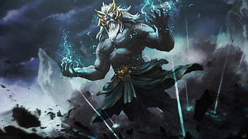 dota 2 zeus ... HD wallpaper