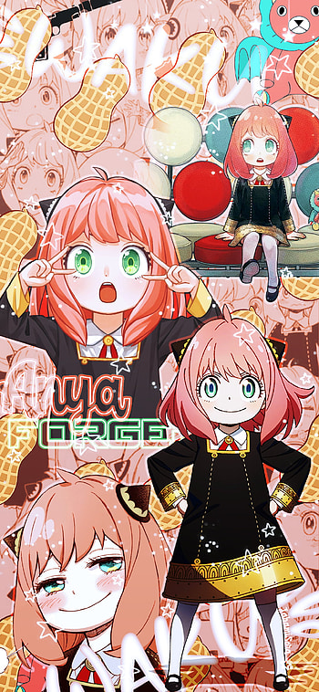 Anya Forger, Anime, Spy x Family HD phone wallpaper