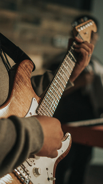 Music, Hands, Guitar, Musical Instrument, Guitar Player, Guitarist, Electric Guitar HD phone wallpaper