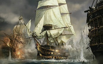 Old Sailing Ships HD wallpaper
