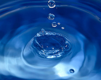 Blue Water, nature, water HD wallpaper