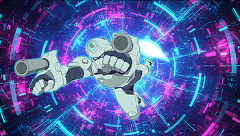 Zoe (Invincible) — Neon Portal, Mecha, Anime HD wallpaper