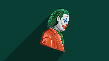 Joker Crazy Cool, joker, superheroes, minimalism, minimalist, artist, artwork, digital-art HD wallpaper