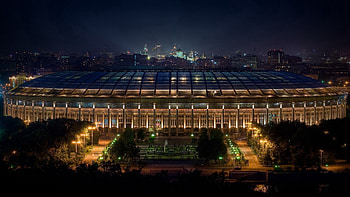 Cities, Moskow, Evening, Russia, Arena, Stadium, Luzhniki HD wallpaper