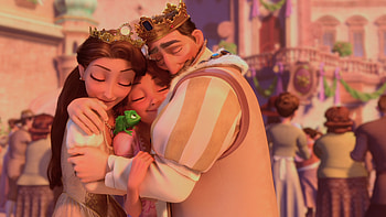 King and Queen of Corona, Tangled HD wallpaper