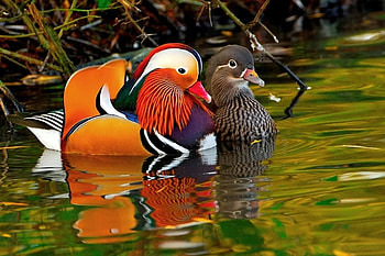 Most Beautiful Duck, cool, duck, most beautiful HD wallpaper