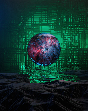 Fantasy, Art, Glare, Ball, Wanderer HD phone wallpaper