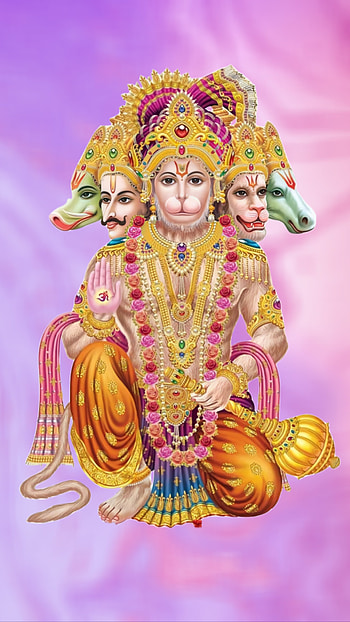 Shree Hanuman, Mahadev, Gods, Panchmukhi, Bajrangbali, Ram HD phone wallpaper
