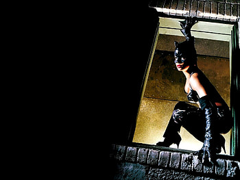 Catwoman (Halle Berry), Halle Berry's portrayal, Iconic celebrity, Actress in costume HD wallpaper