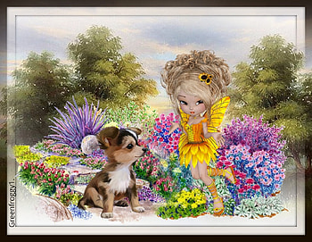 GARDEN FAIRY, ART, ABSTRACT, , FAIRY HD wallpaper