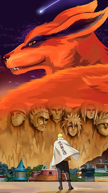 Naruto, kurama, hokage HD phone wallpaper