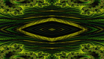 Trippy Psychedelic Fractal, trippy, psychedelic, aesthetic, green, Abstract, fractal, abstract green HD wallpaper