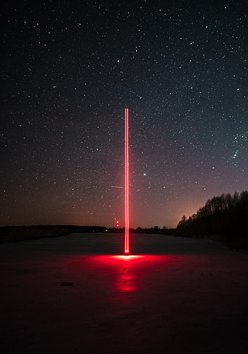 Stars, Night, Dark, Shine, Light, zelight HD phone wallpaper