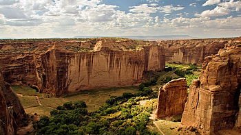 Landscape, Nature, Sky, Mountains, Clouds, Canyon HD wallpaper