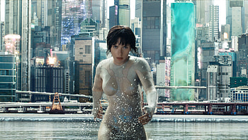 Scarlett Johansson In Ghost In The Shell Movie , ghost-in-the-shell, scarlett-johansson, movies, 2017-movies HD wallpaper
