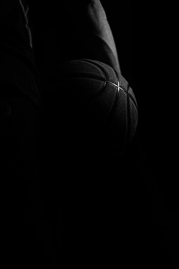Basketball, Bw, Chb, Ball HD phone wallpaper