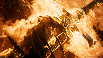 Final Fantasy XIV Dawntrail Sword - Epic, video game, Final Fantasy XIV: Dawntrail, sword HD wallpaper